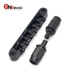 Гитарный мост T-O-Matic для электрогитары LP SG, TOM Bridge, черный