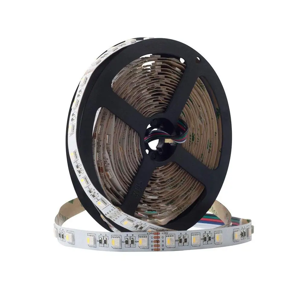 5050 RGBW RGB + теплый белый (2700K-3000K) 4 цвета в 1 светодиод футов 60 светодисветодиодный s/m