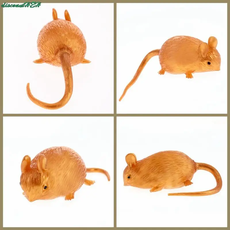 1 шт. резиновая мультяшная водная антистрессовая мышь для снятия стресса с лица и