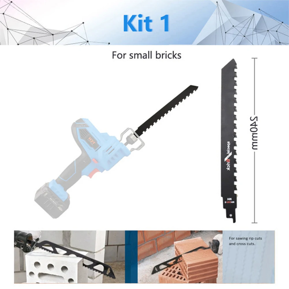 

For Saw Blade Red/GreyBrick Carbide KIT1/KIT2/KIT3 240/305/455mm Universal