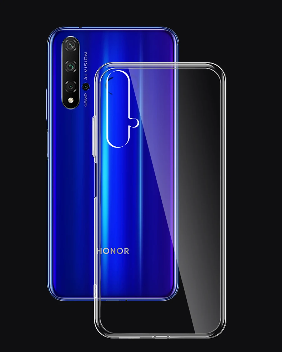 Мягкий прозрачный чехол из ТПУ для huawei P30 Pro Lite силиконовый чехол для huawei Honor 20 9X P20 Nova 5 Pro View 20 прозрачный чехол