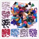 Серьги-кисточки из полиэстера и шелка, мини-аксессуар для шитья одежды, домашние украшения для самодельного изготовления, 10 шт., 20 мм