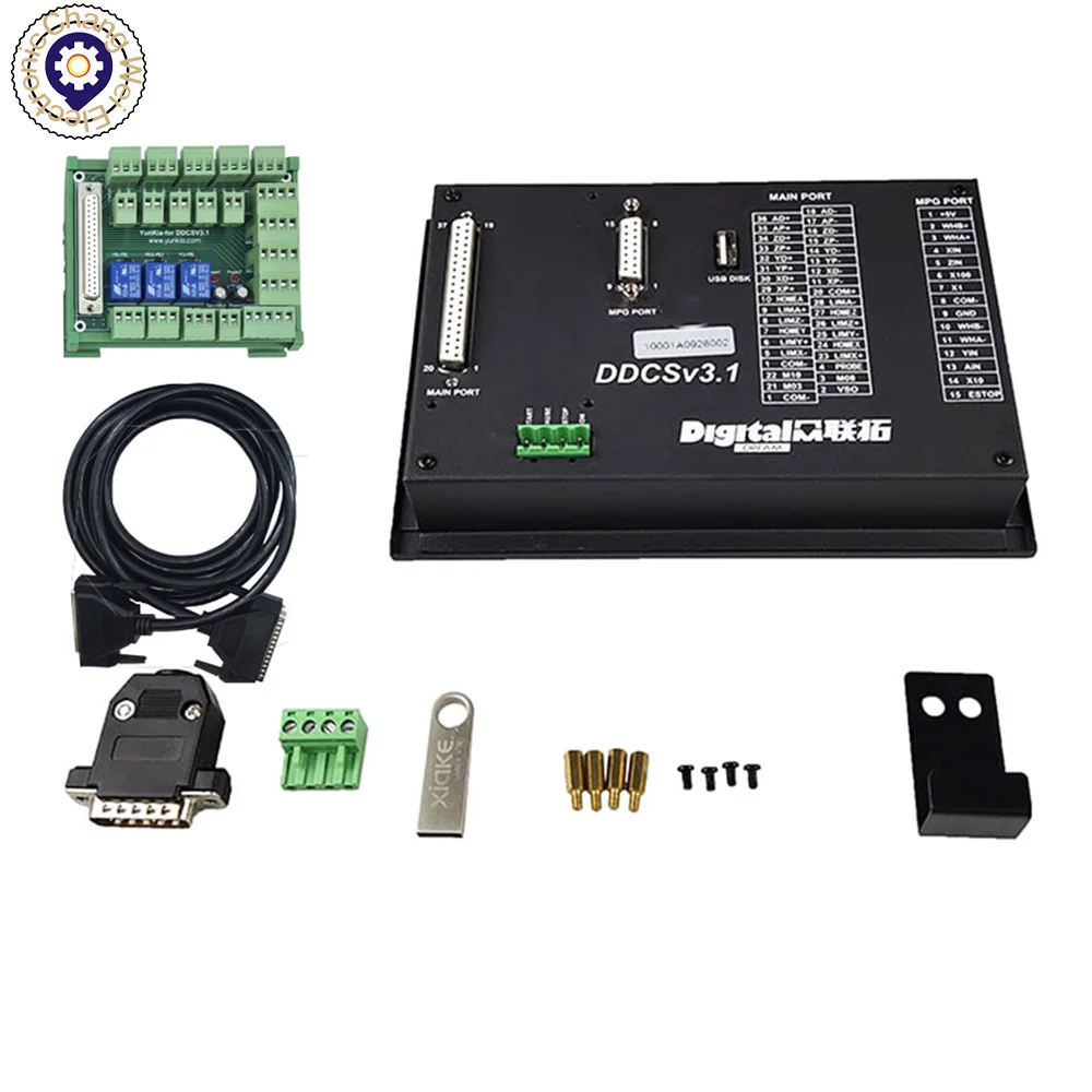 Новый обновленный автономный ЧПУ контроллер движения DDCSV3.1 с 3 /4 осями