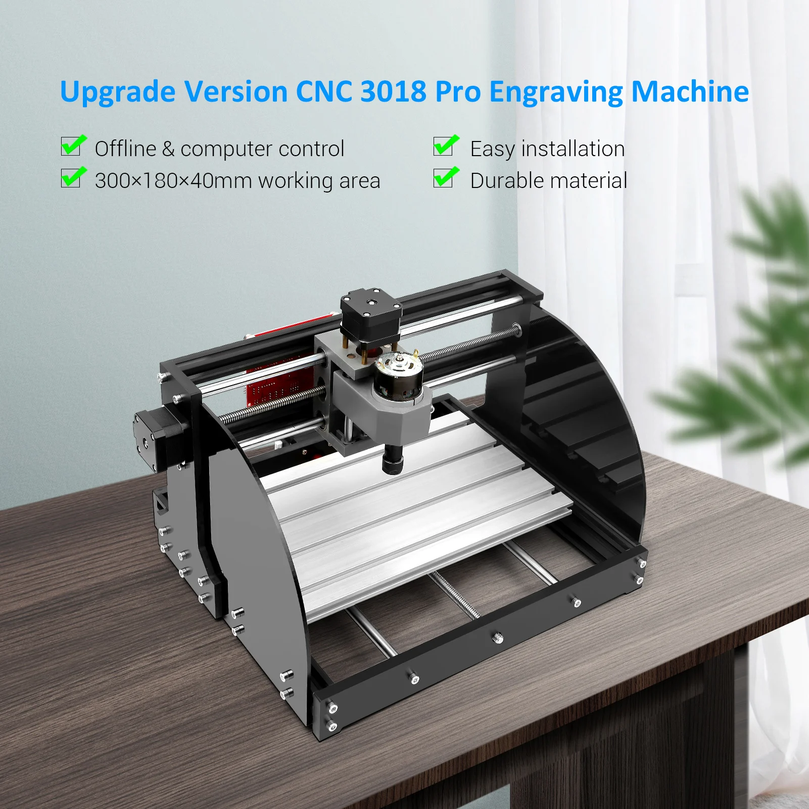 CNC 3018 Pro GRBL управление DIY Мини машина 3 оси Pcb фрезерный станок дерево лазерный