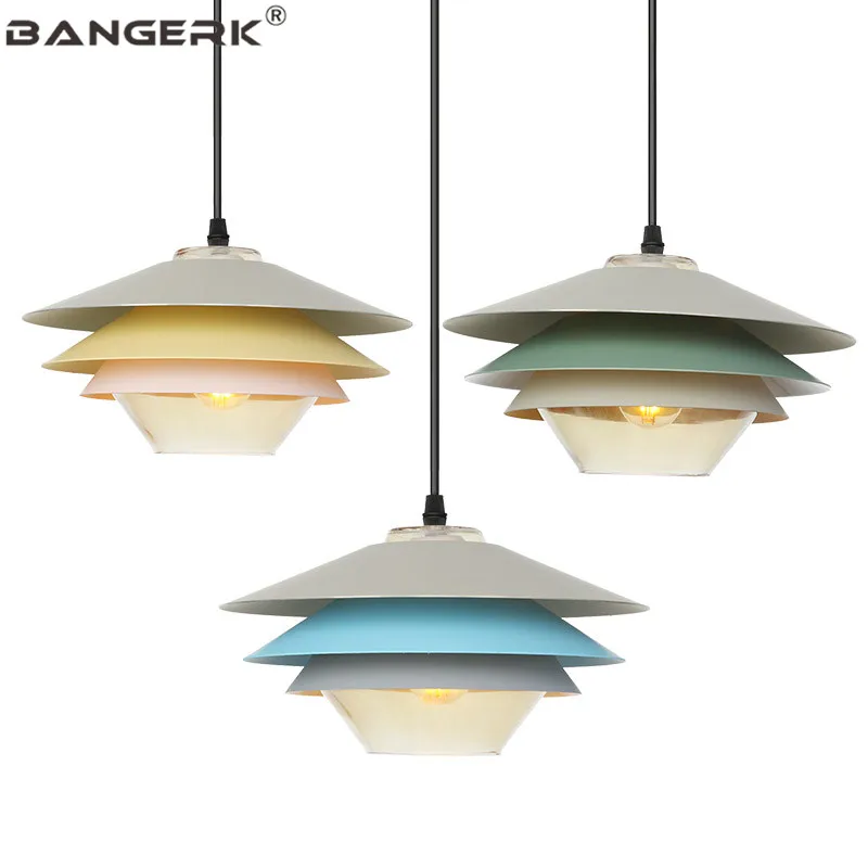 Скандинавский дизайн подвесной светильник светодиодный Эдисон Лофт Декор для