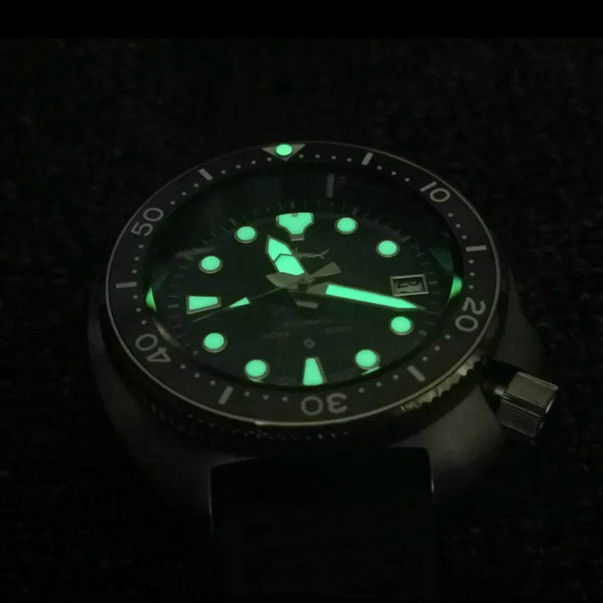 Мужские наручные часы HEIMDALLR для дайвинга мужские автоматические механические