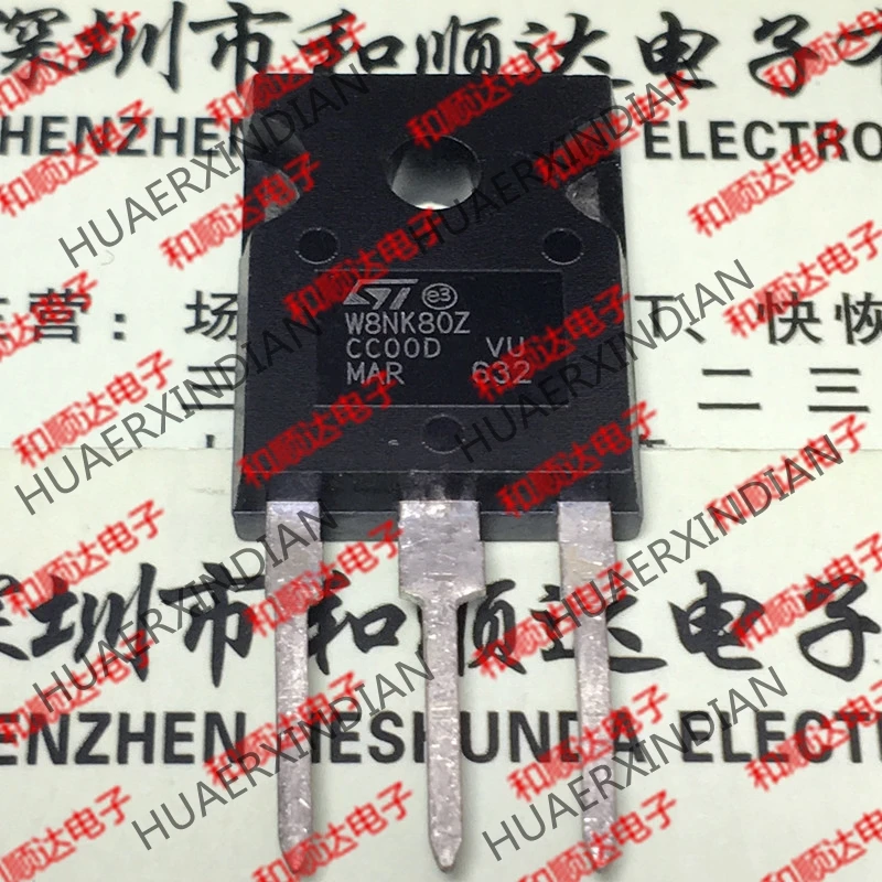 1 шт. новые и оригинальные W8NK80Z STW8NK80Z TO 247 800V 6.2A|Компоненты предохранителей| |
