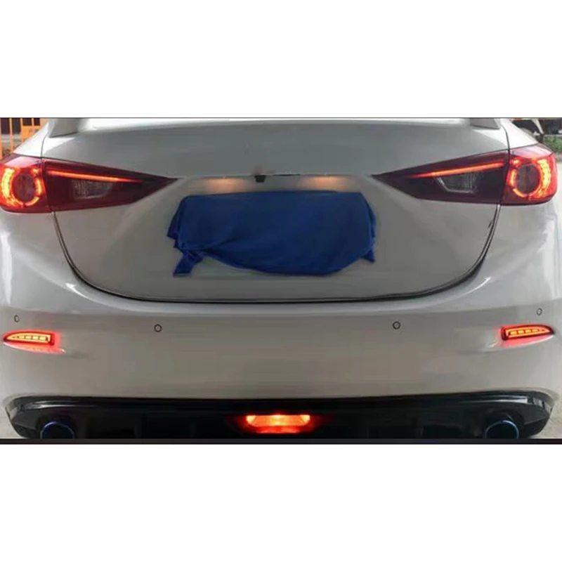 

LED Rear Bumper Reflector Brake Stop Light for Mazda 6 Atenza for Mazda 2 DY for Mazda 3 Axela (CA240) Turn Signal