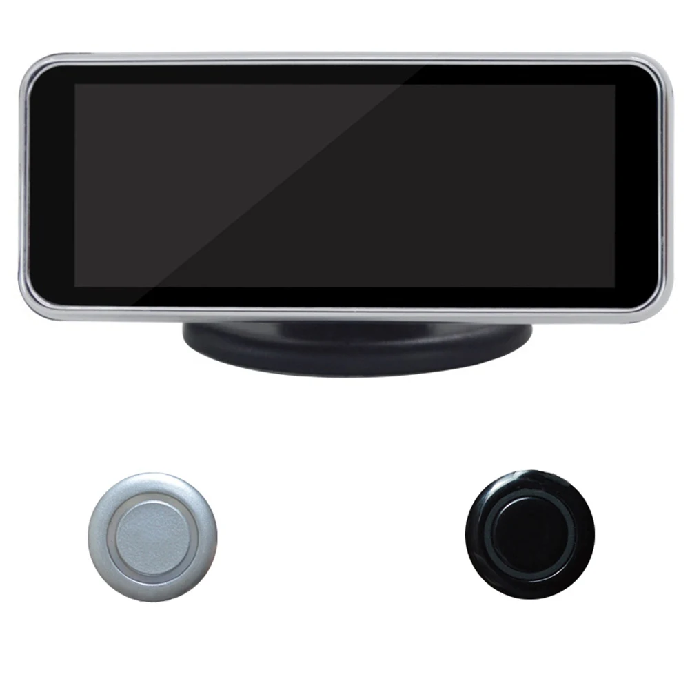 

Safety Parking Sensor Kit Dual Core Visual Parktronic LCD Digital Reversing Radar With Probe Universal Intelligent Voice Car