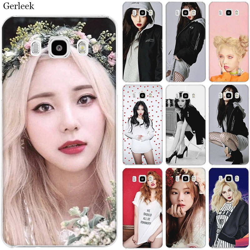 Чехол для мобильного телефона Samsung S7 Edge S8 S9 S10 S10e Note 8 9 10 Plus M10 M20 M30 M40 чехол Kim HyunA