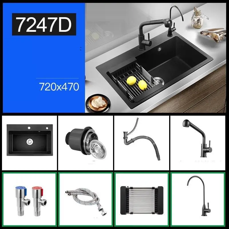 MODEL T Banheiro Umywalka Lavello гранит Keuken Gootsteen Portatil Lavandino Fregadero De Cocina Cuba Pia Cozinha Lavabo кухонная раковина - Цвет: MODEL T
