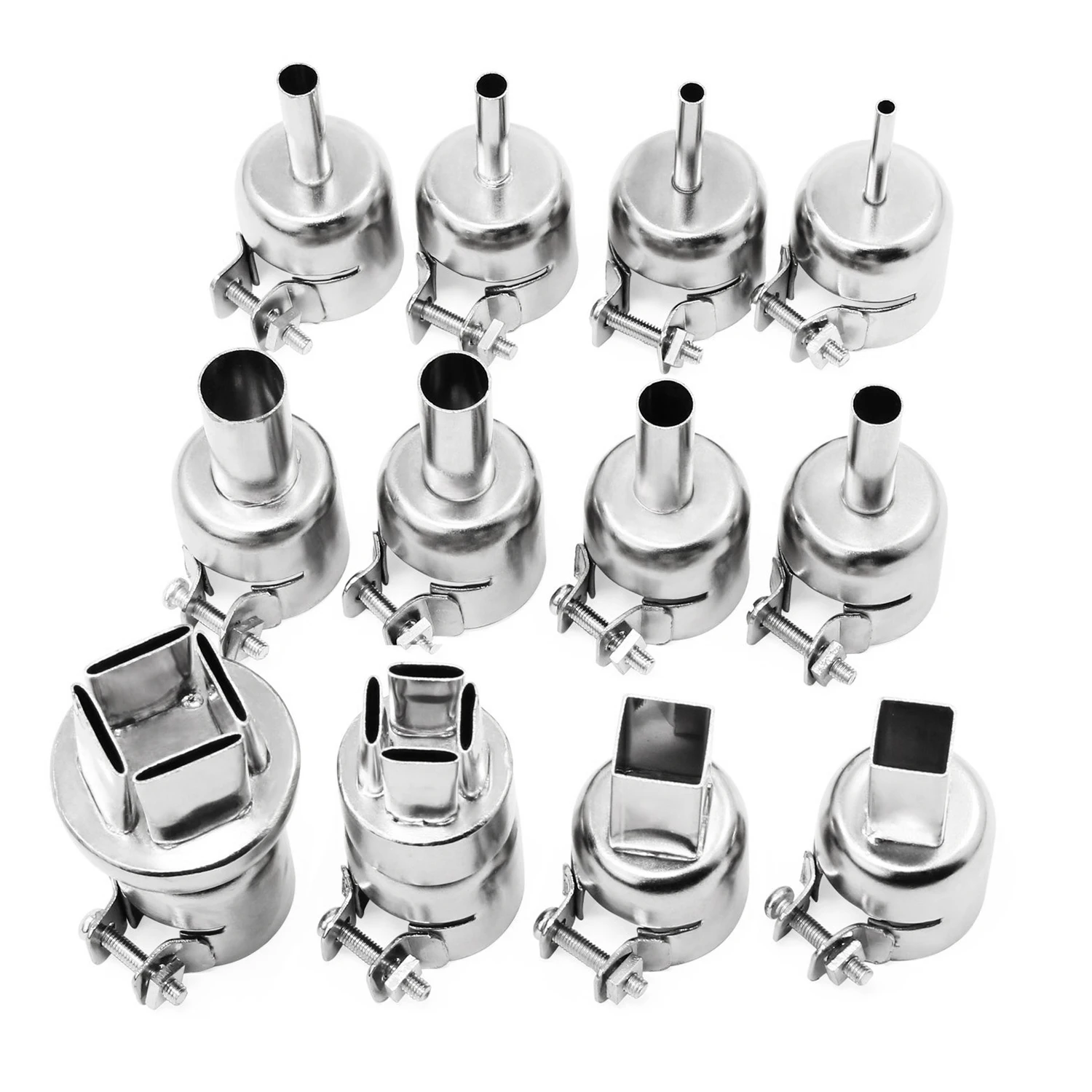 12 шт. Универсальные круглые тепловые пистолеты сопла для 850 пистолетов горячего