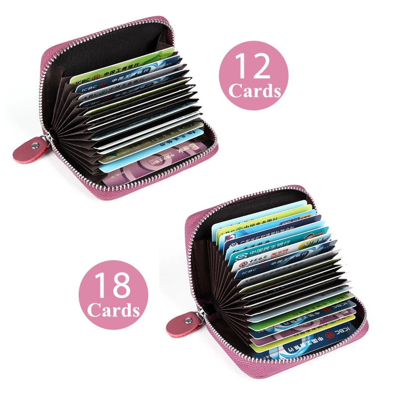 Держатель для кредитных карт из коровьей кожи с RFID защитой|Держатели и пропусков|