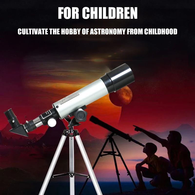 Монокулярный телескоп начального уровня увеличение 90x астрономическое