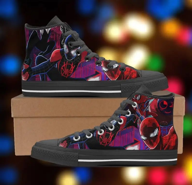 

Spidermans shoes Casual Sneakers Shoes For Man High For Men/high Quality Handines Weight Sneakers