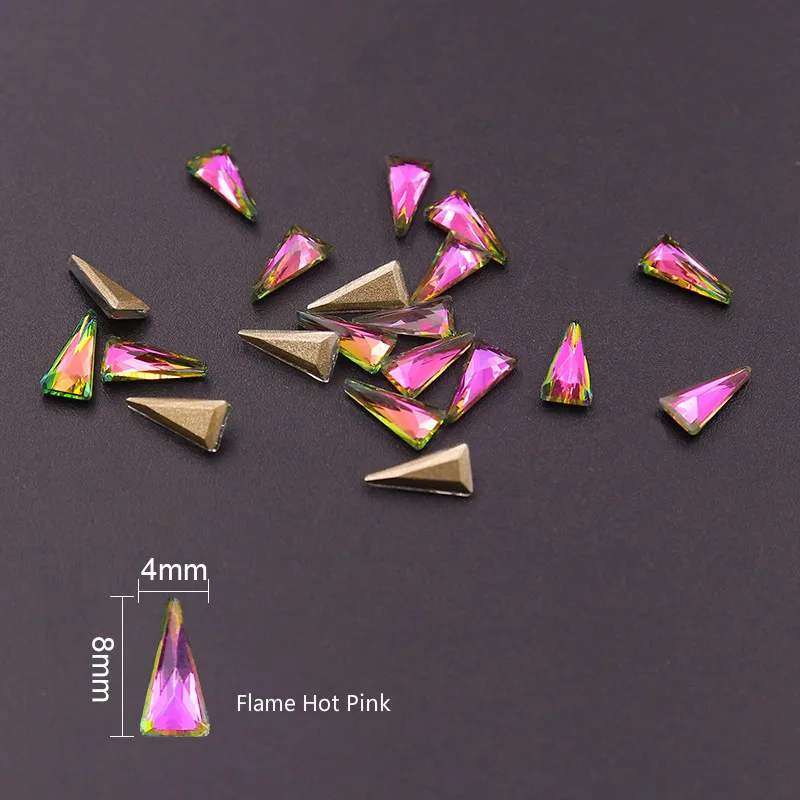 10 шт. треугольные декоративные кристаллы для ногтей|Стразы и украшения| |
