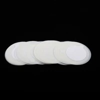 ygirlash 30pcs disposable eyelash adhesive plate glue sticker lash extension glue holder pads jade stone protective cover