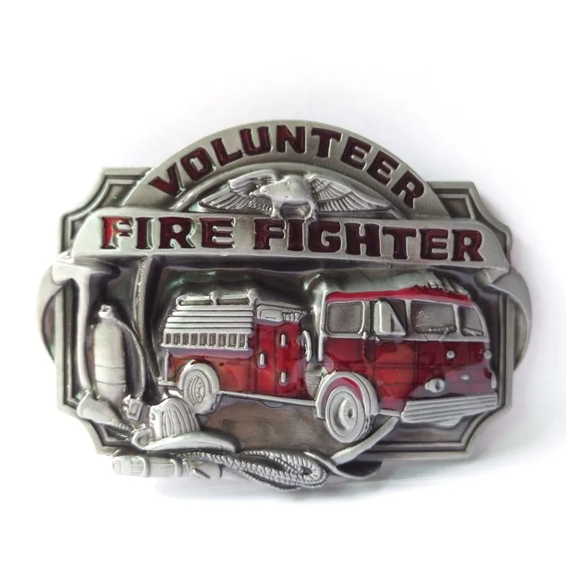 Хип-хоп пожарная машина волонтерская пряжки для мужской одежды аксессуар