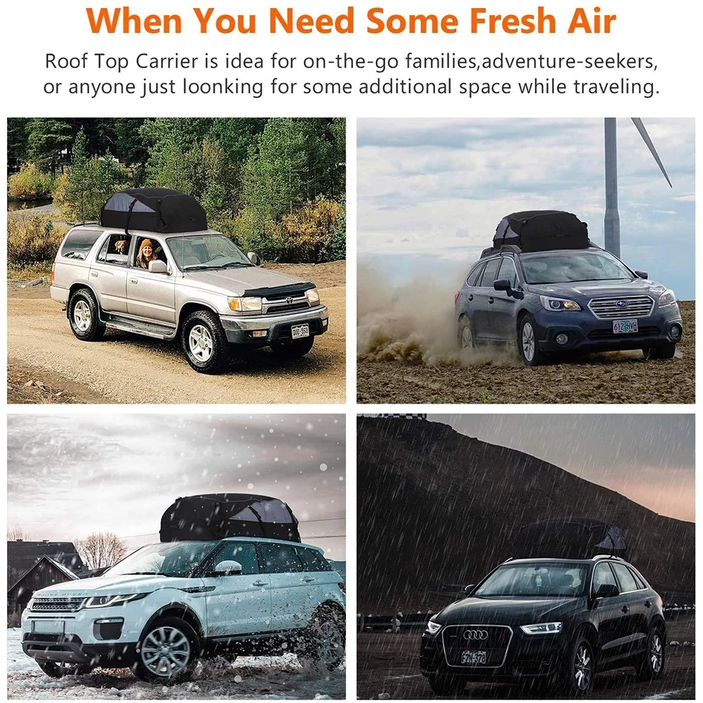 Автомобильный багажник на крыше мешками грузовой перевозчик Универсальный