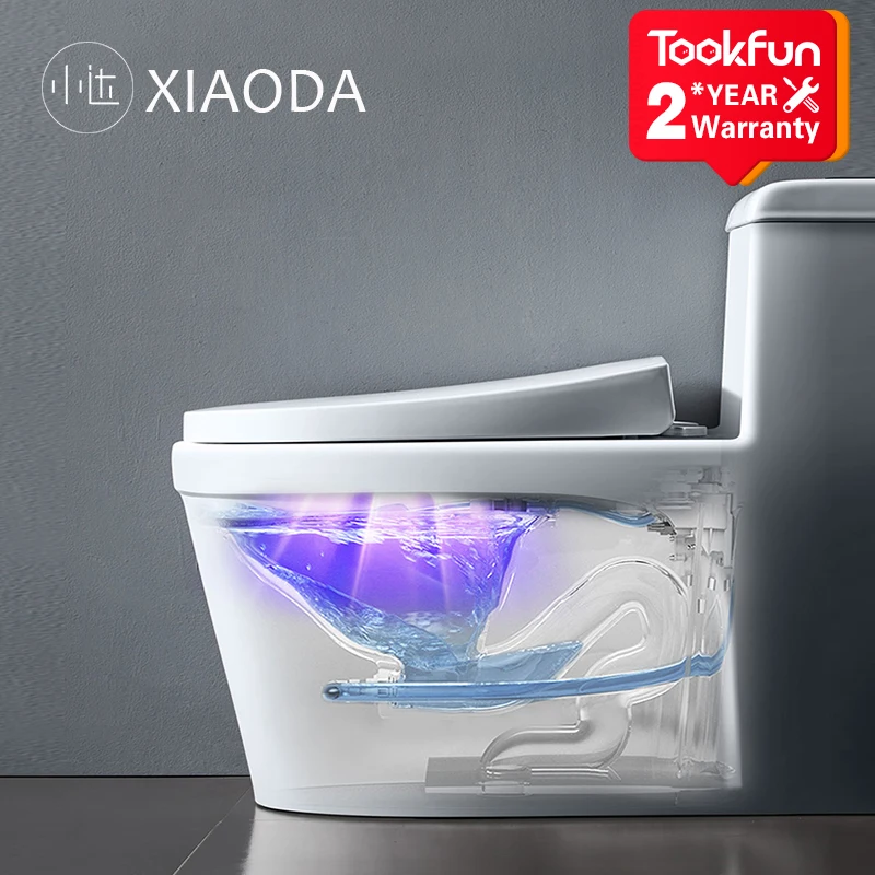 

XIAODA Smart Toilet sterilization deodorizer bathroom toilet lid UV ozone sterilization WC accessories healthy safety clean tool
