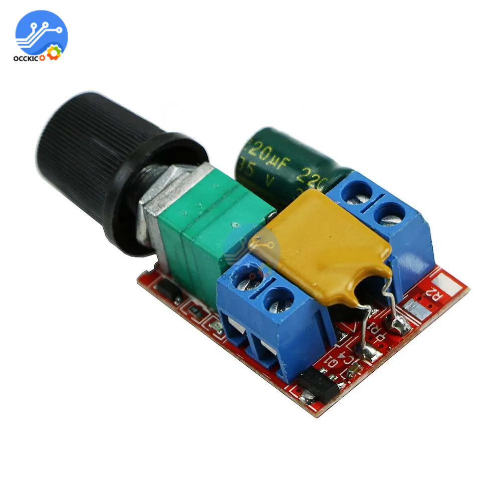 Мини панель переключателя потенциометра для LED диммера 5 А 3 в 35 в|Запасные части| |