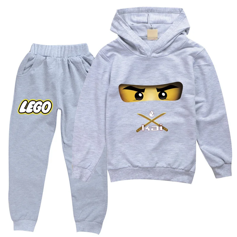 2-16 шт. детский спортивный костюм кофта с капюшоном и штаны |