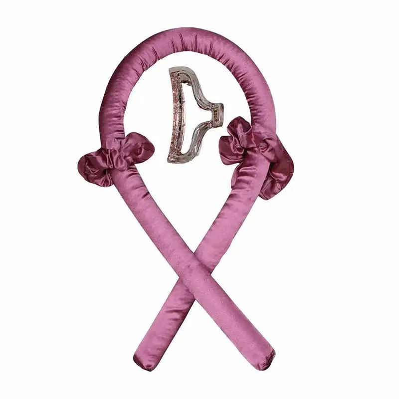 

Heatless Curling Rod Headband No Heat Curls Ribbon Hair Rollers Sleeping Soft Headband Hair Curlers DIY Hair Styling Tools Pour