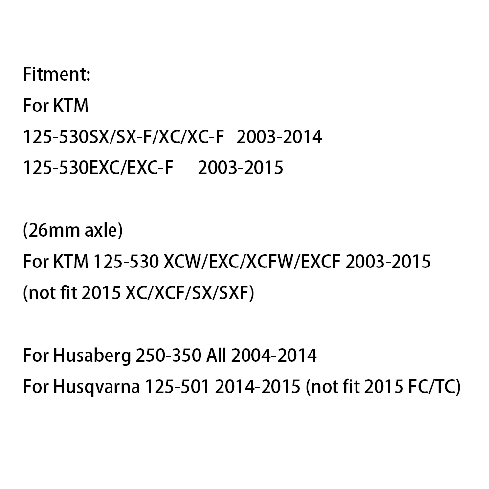 Передний тормозной диск для KTM 125 150 200 250 300 350 400 450 530 SX SXF XC XCF EXC EXCF XCW XCFW 2003 2015 Husqvarna 14