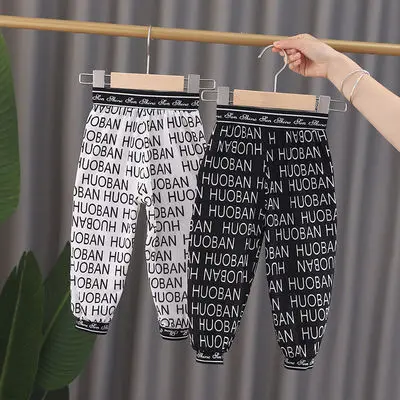 

Брюки детские из вискозы, тонкие повседневные штаны для мальчиков, официальная уличная одежда для подростков, с эластичным поясом, весна-ле...