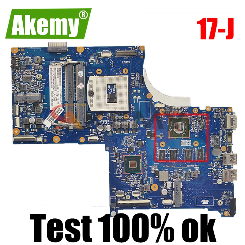 

100% новая материнская плата для ноутбука HP envy 17 17-J 746451-501 746451-001 материнская плата HM87 740M/2G 37W STD 100% рабочая