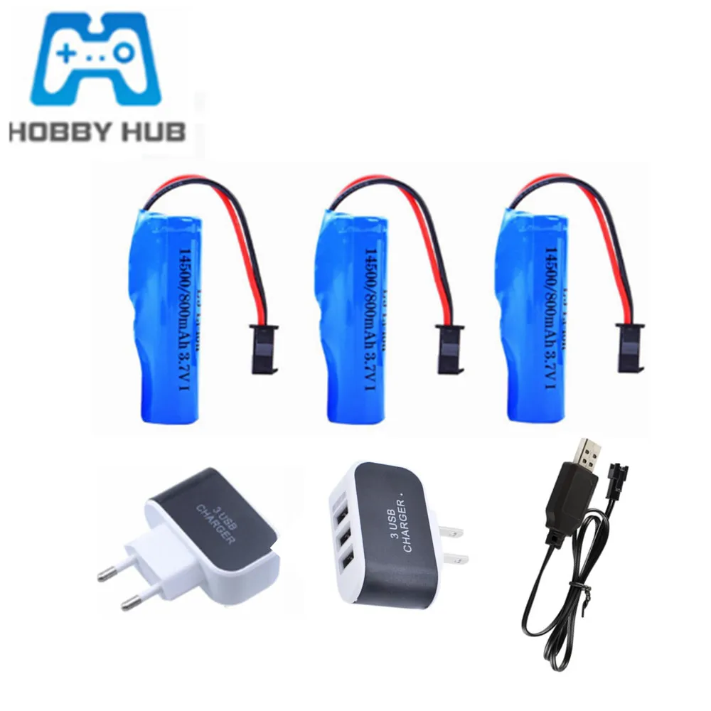 Запчасти для радиоуправляемых автомобилей C2 D828, 14500 SM-2P, 3,7 в, 800 мАч, литий-ионная аккумуляторная батарея, зарядное устройство, набор для радиоуправляемых трюков, самосвала, автомобиля, игрушек, аксессуары