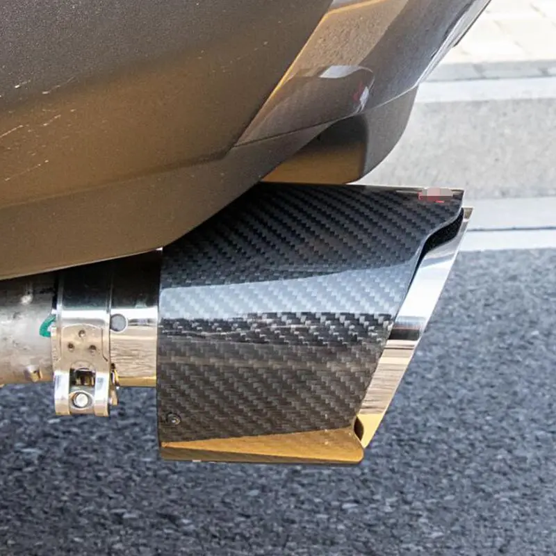 Автомобильный Стайлинг кузова палочки глушитель внешний задний конец трубы