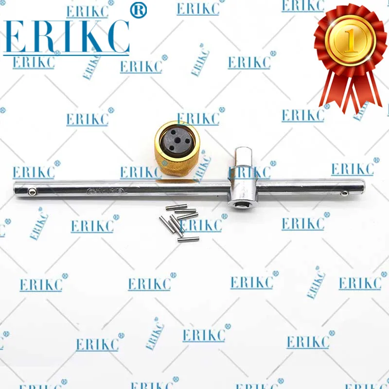 

ERIKC E1024044 Three-Jaw Spanners Original Injector CR Remove Tools Removing Common Rail Diesel Fuel Injection Valve for Denso