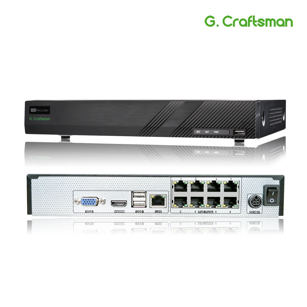 SuperLive Plus 8ch 5MP POE NVR H.265 Onvif сети видео Регистраторы 1 HDD 24/7 записывающая IP камера P2P