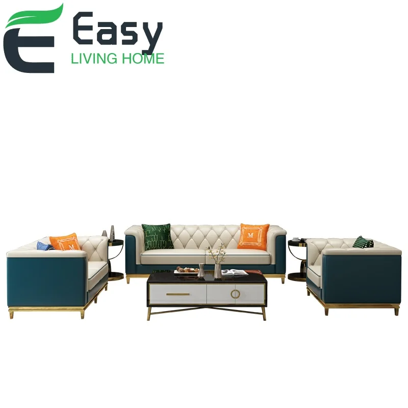 Easyliving 2019 новый подлинный кожаный диван секционные дома гостиная мебель