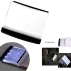 Светильник для чтения книг, комнатное освещение, Ночной светильник, Креативный светодиодный светильник для книг, портативный дорожный панельный светодиодный настольный светильник для общежития для студентов