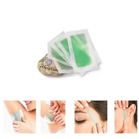 1pcsset hair removal wax strips papers double sided depilation uprooted silky for face armpit leg shaving safe comfort