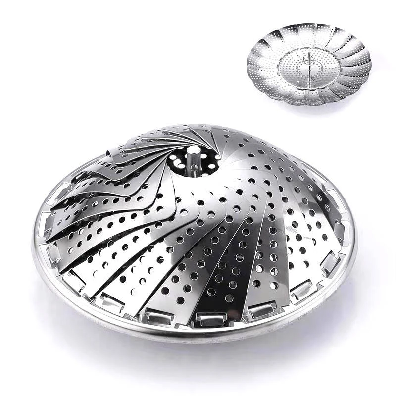 Кухня Пароварка из нержавеющей стали корзина для фруктов пару стойка еды