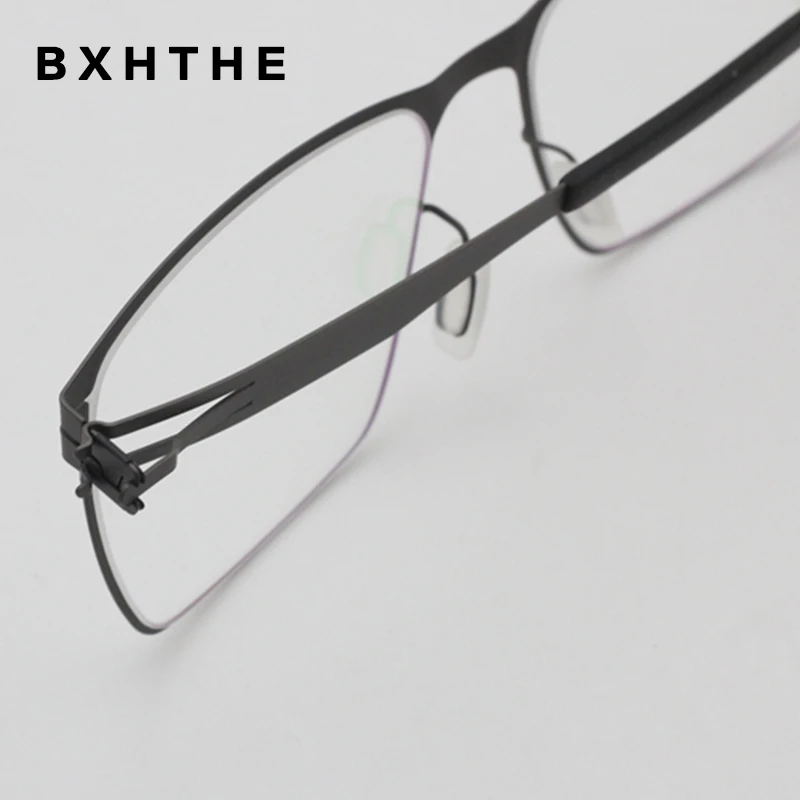 Очки для коррекции близорукости мужчин и женщин квадратная оправа рецептурных