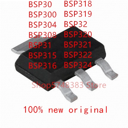 10 шт./лот 100% Новый оригинальный BSP30 BSP300 BSP304 BSP308 BSP31 BSP315 BSP316 BSP318 BSP319 BSP32 BSP320 BSP321 BSP322