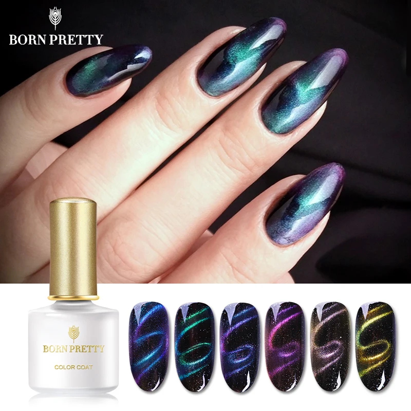 BORN PRETTY 6 мл Гель лак для использования с магнитом отмачиваемый Полупостоянный УФ