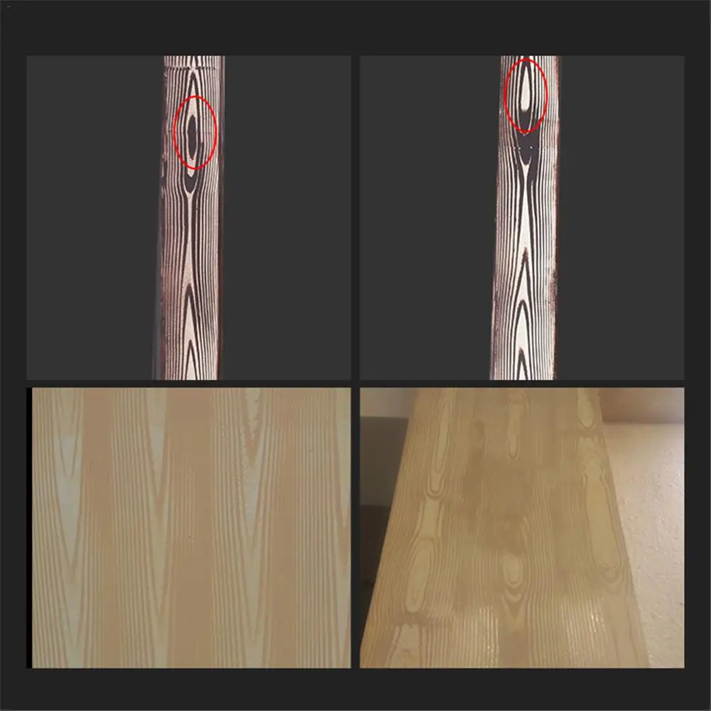 2 шт. 3 дюйма + 6 дюймов резина имитация Древесины Шлифовальный ролик для краски