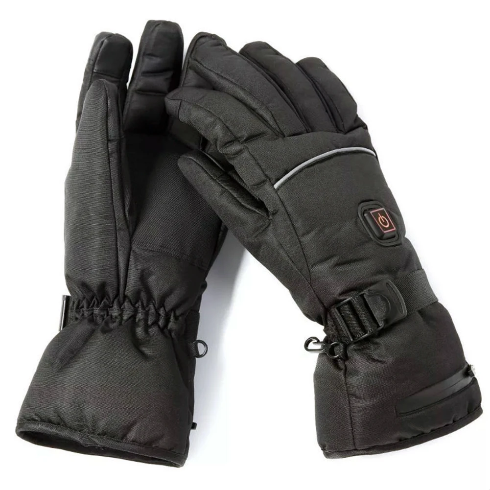 Drop ship 1 Pair Electric Heating Gloves Thermal Heated Five-Finger Winter Hand Warmer Ski For Men And Women | Спорт и развлечения