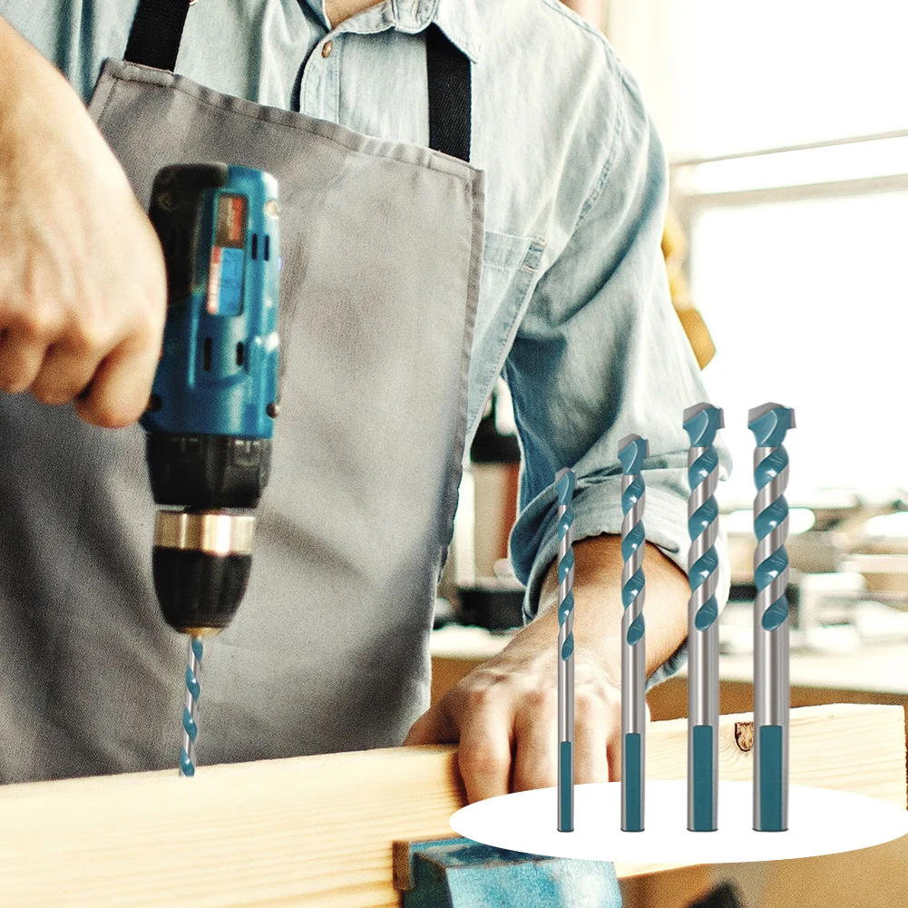 Керамические металлические сверла с круглым хвостовиком 6 мм 12 DIY настенная пила