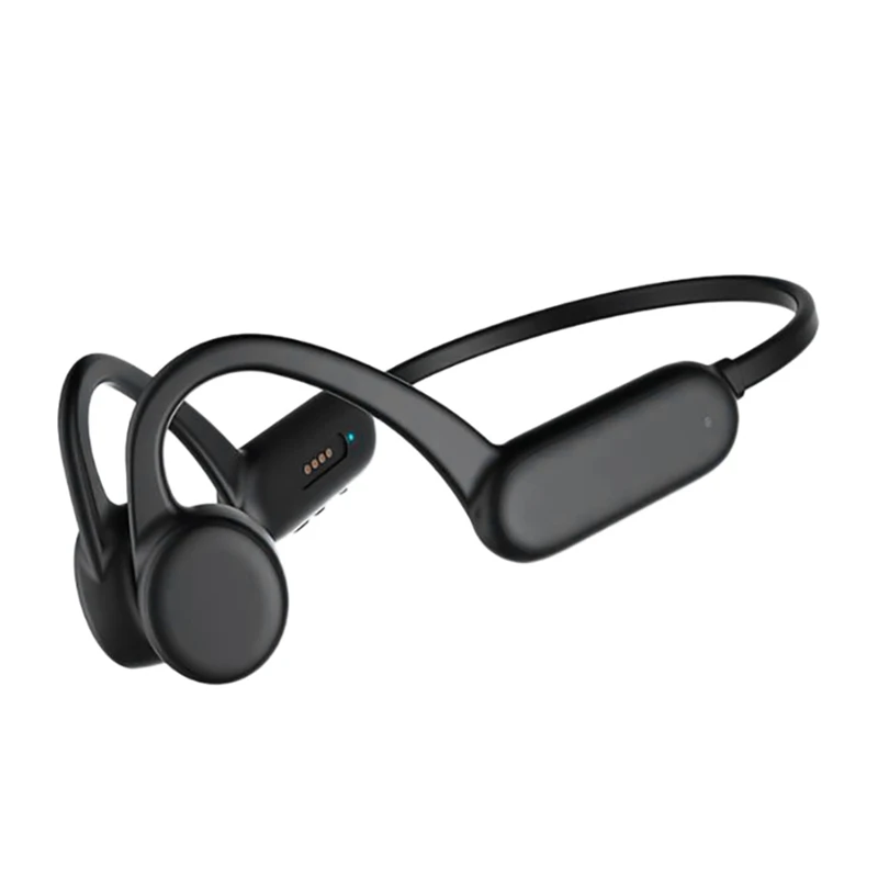 

Bone Conduction Shape Headphones Open Ear Wireless Earbuds Bluetooth 5.0 Headset Sports IPX8 Waterproof Earphones-Black