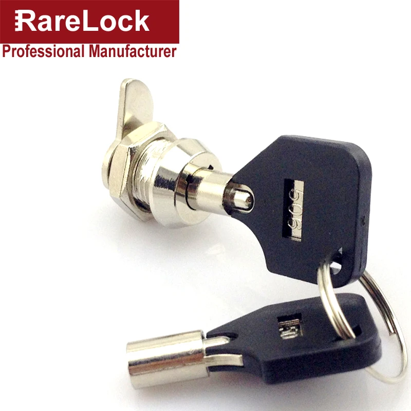 Mini Cabinet Tubular Cam Lock for ATM Cash Box POS Printer Show Case Light-box Attendance Machine Hardware MX09 Rarelock G | Обустройство