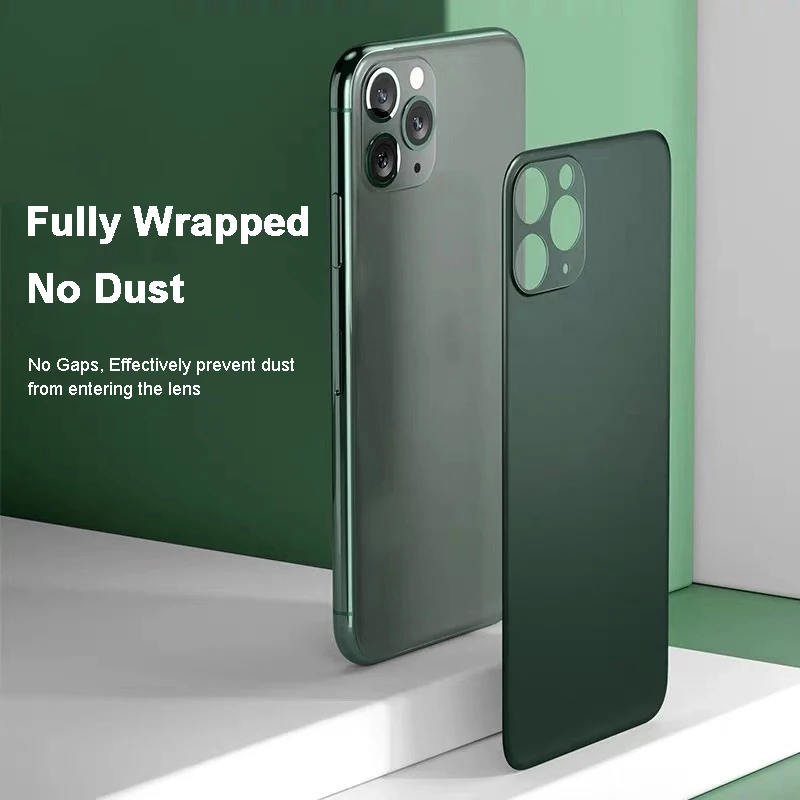 Горячая распродажа! Однотонная декоративная пленка для iPhone 12 11 Pro Max mini 12Pro iPhone11