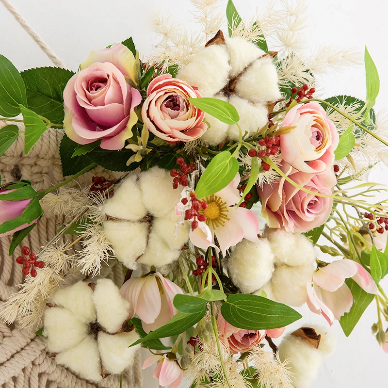 Декор для гостиной подвеска дома искусственный цветок искусственные украшения