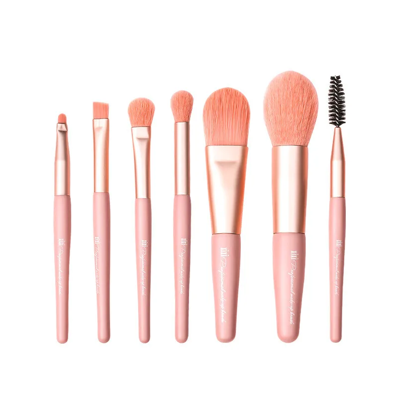 

7pcs/set New Arrival Beauty Eyeshadow Lip Powder Brush Set Multifunctional Cosmetic Brush High Quality Beauty Tools Kit