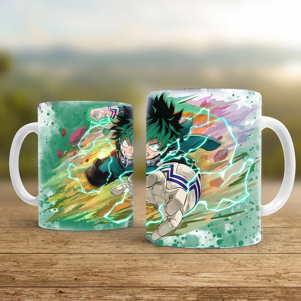 

My Hero Academia Midoriya Izuku 11oz Ceramic Creative Christmas Gifts Coffee Mug